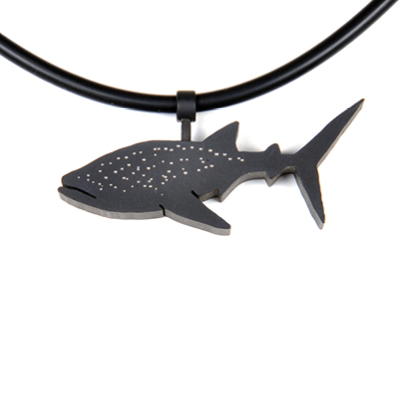 Walhai schwarz gepunktet / Whaleshark black dotted