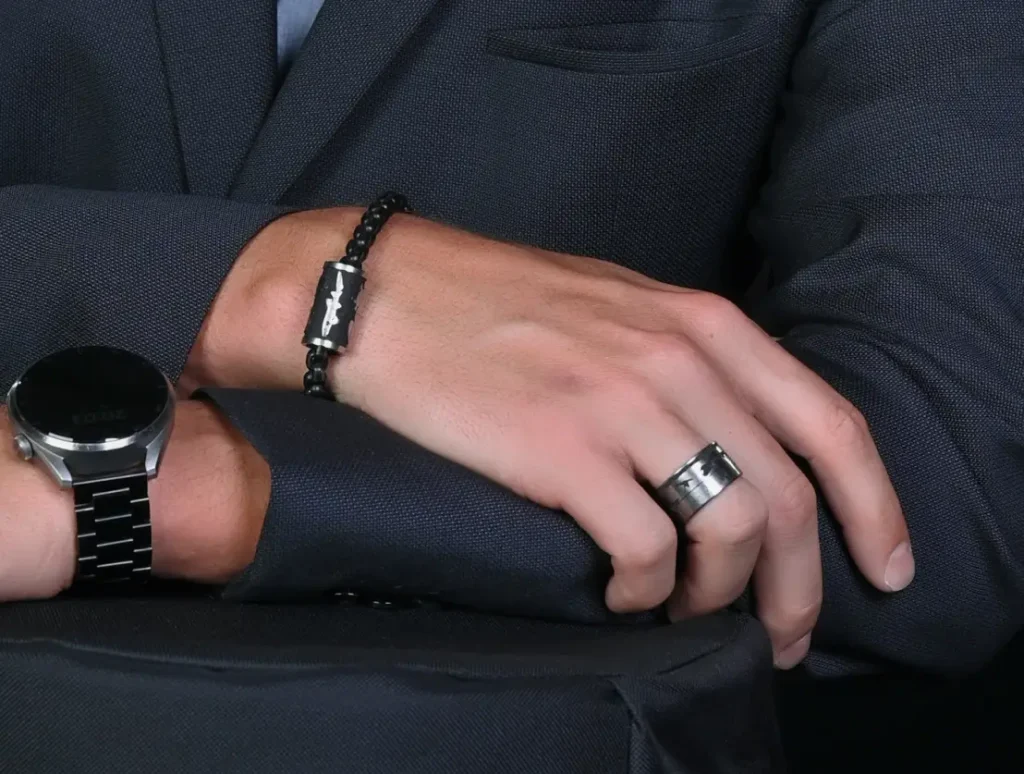 Individuell Angefertigter Taucherschmuck, Armband und Fingerring